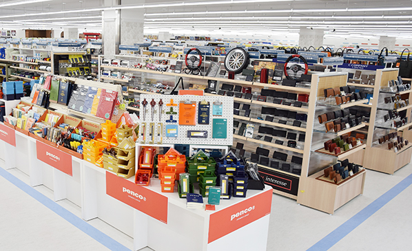 コーチャンフォーつくば店売り場